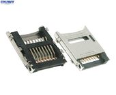 Tiktype TF Micro- SD-geheugenkaartschakelaar het Contactweerstand 100 Maximum MΩ van 1,8 Mm Hoogte