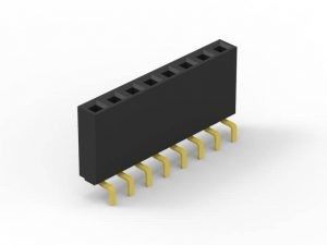 Door gat 40 pin vrouwelijke pcb kop, enkel rij vrouwelijke kop Duurzaam