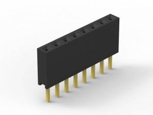 DIP Single Row Vrouwelijke kop, Plastic Pin Header Connector Vrouwelijke Hoogte 4.0mm