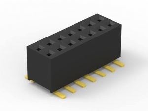 1.27 mm Double Row PCB Board To Board Connector Surface Mount Reel Packing