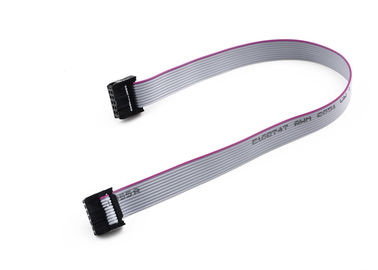 IDC Connector Flat Ribbon Cable Assembly Hook Rechthoekige Verschillende lengte