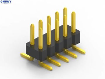 SMT 10 Pins Male Pin Header Connector Dubbele rij met cap spoel verpakking