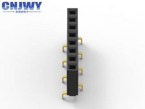 PCB-afbreken Vrouwelijke koppen, 2,54 mm Vrouwelijke kop Contactweerstand 20mΩ Max