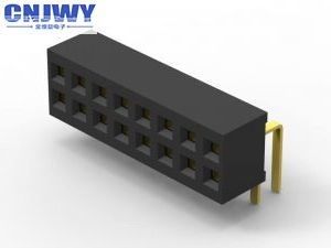Duurzaam 30 pin / 40 pin vrouwelijke kop, 1,00 mm pitch pcb kop vrouwelijk