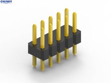 DIP Mannelijke Pin Header Connector 2mm Pitch Dual Row Messing Contactmateriaal