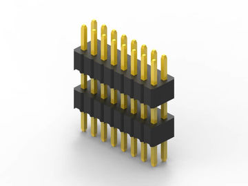 Universal 1.27 Pitch Pin Header, Square 40 Pin Header Connector 500 V Voltage weerstaan