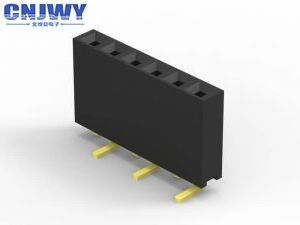 Square Pin PCB Header Connector 2 Pins tot 50 Pins 2.54mm Pitch Voor Computer