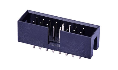 PCB DIP Box Header Connector Rechthoekig 2 * 12 Pin Isolatieweerstand