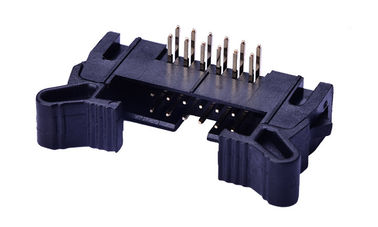 Rechte hoek 26 pin pcb draad aan bord connectoren Ejector kop Zwarte kleur