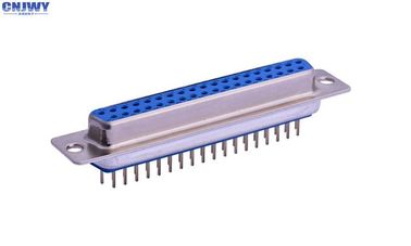 Shield Micro D Shell Connector, 37 Pin D Sub Vrouwelijke Connector Sterk contact