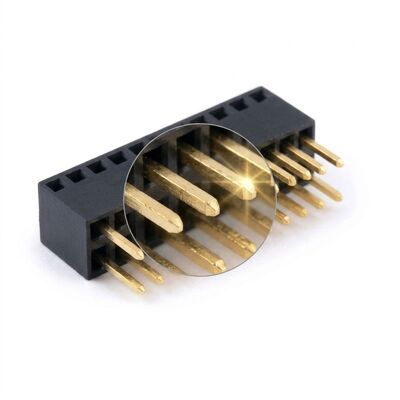 2,54 mm pitch hoge stroom 5A dubbel contact vrouwelijke header connector Power PCB-aansluiting