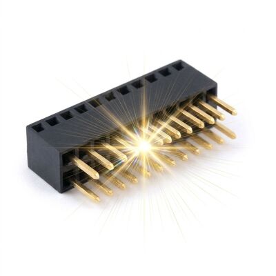 0,8 mm pitch fijne pitch mezzanine vrouwelijke header connector dubbele rij 2x30P stapelbare PCB-aansluiting
