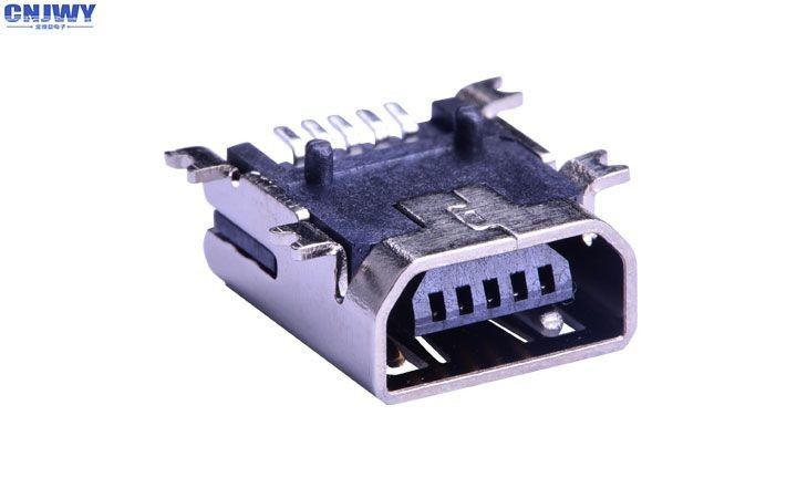 Moederstoel Input-Output-connectoren SMT Micro USB 5 PIN Voor mobiele telefoon Socket Type