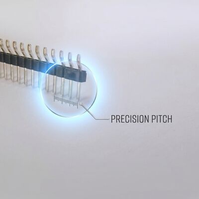 Breakaway Snap-Off Single Row Male Pin Header Strip Connector 2.54mm Pitch 40-Pin Aanpasbare lengte