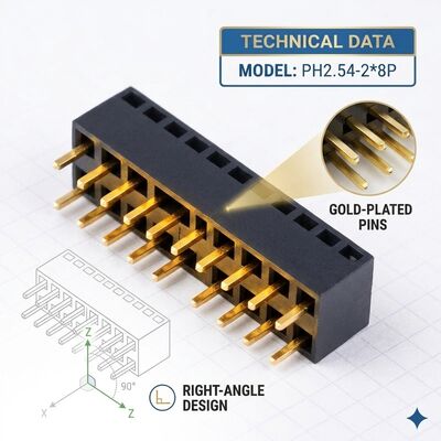 1,27 mm Pitch Enkele Rij SMT Female Header Connector Lage Profiel Tape Reel PCB Socket